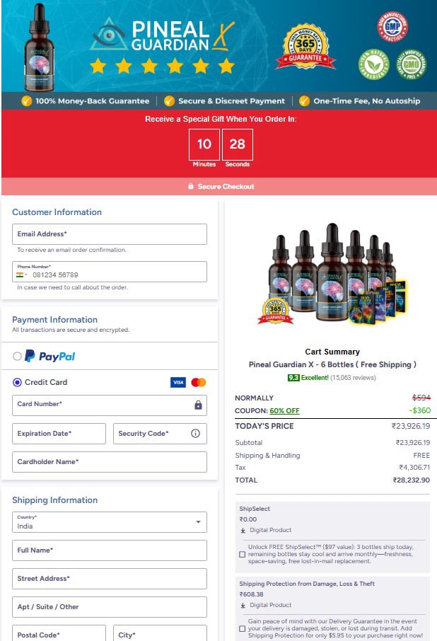 Pineal Guardian - Secure-Checkout